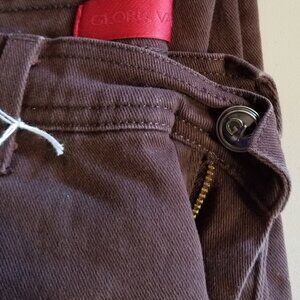 Gloria Vanderbilt Womens Jeans Chocolate Size 12 M